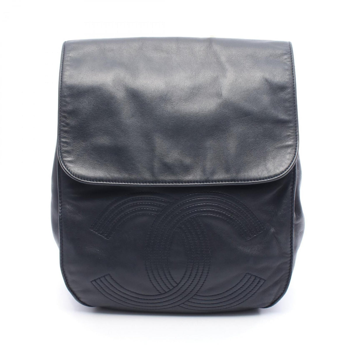 Chanel Coco Mark Leather Backpack