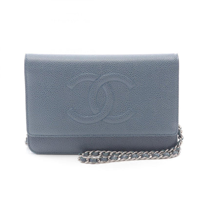 Chanel Coco Mark Caviar Skin Shoulder Bag