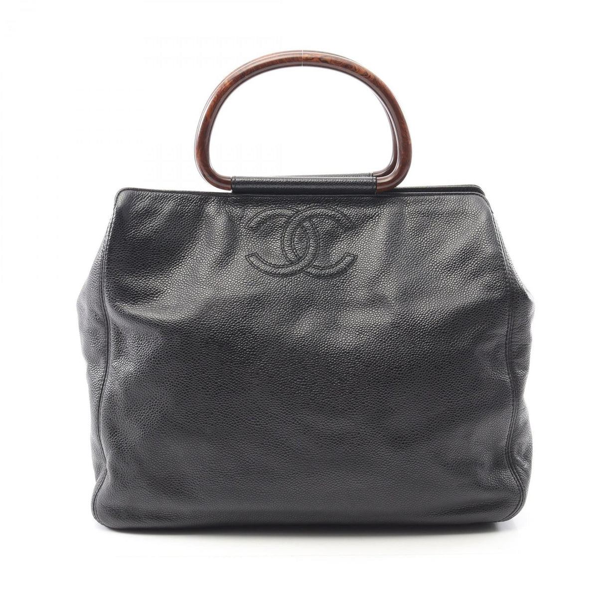 Chanel Coco Mark Calf Handbag