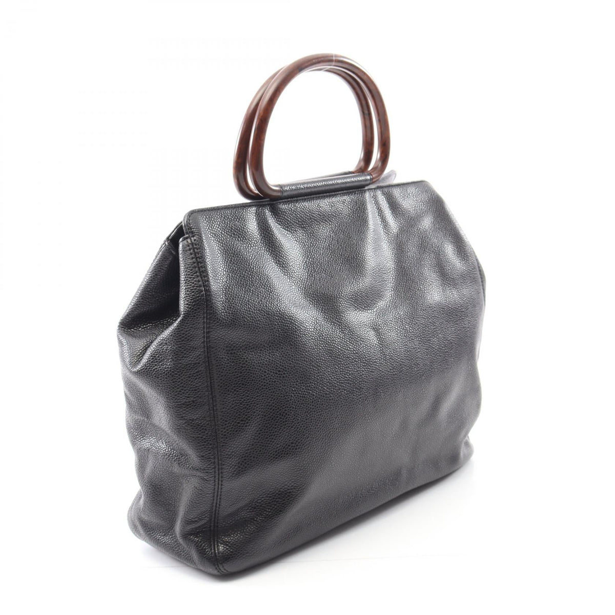 Chanel Coco Mark Calf Handbag