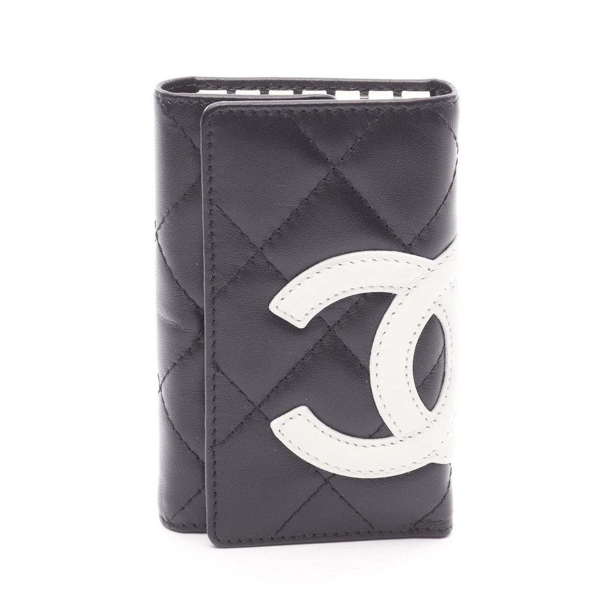 Chanel Cambon Line Leather Key Case