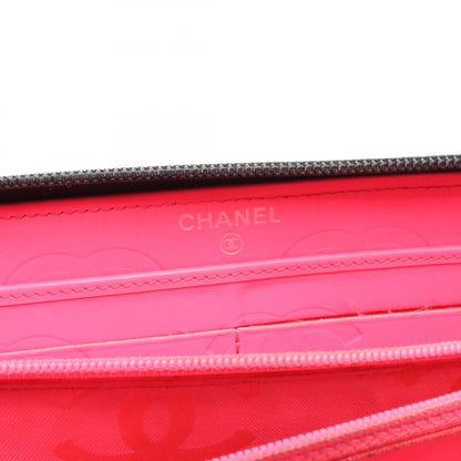 Chanel Cambon Line Leather Long Wallet