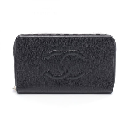 Chanel Coco Mark Organizer Calfskin Long Wallet