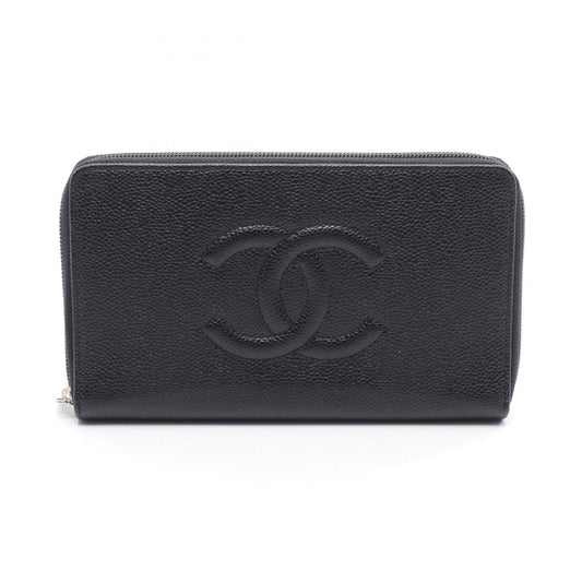 Chanel Coco Mark Organizer Calfskin Long Wallet