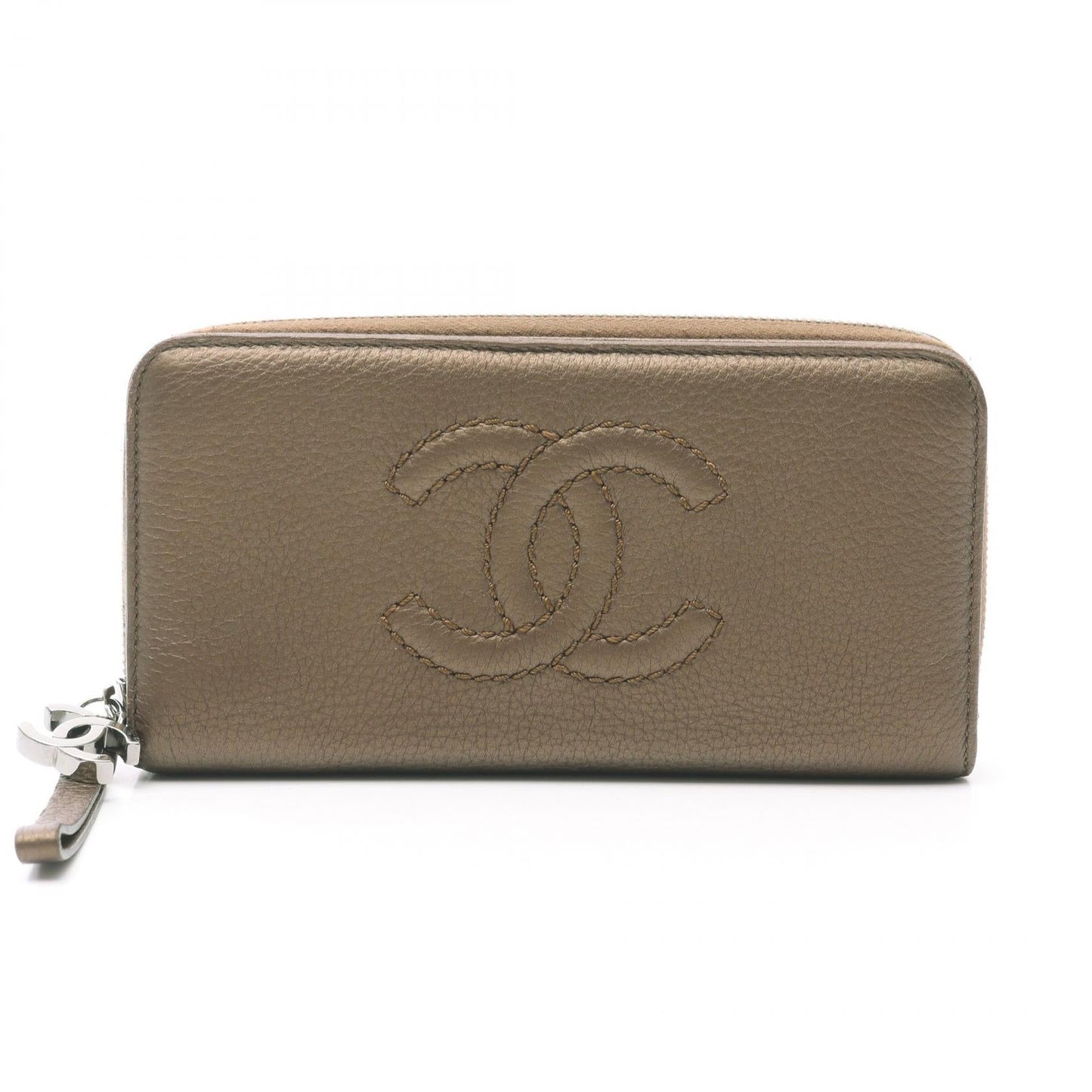 Chanel Luxury Line Leather Long Wallet