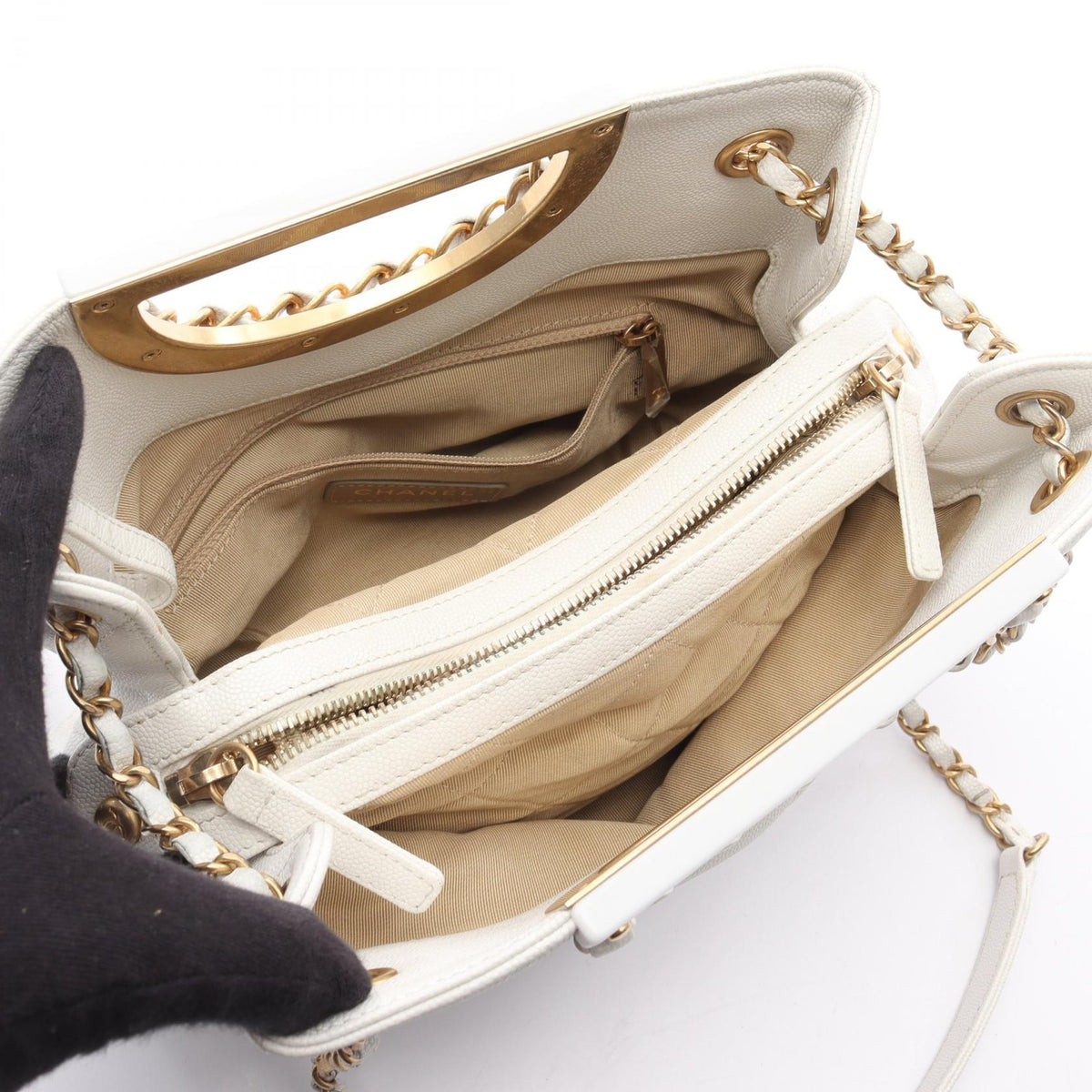 Chanel Matelasse Grained Calfskin Shoulder Bag
