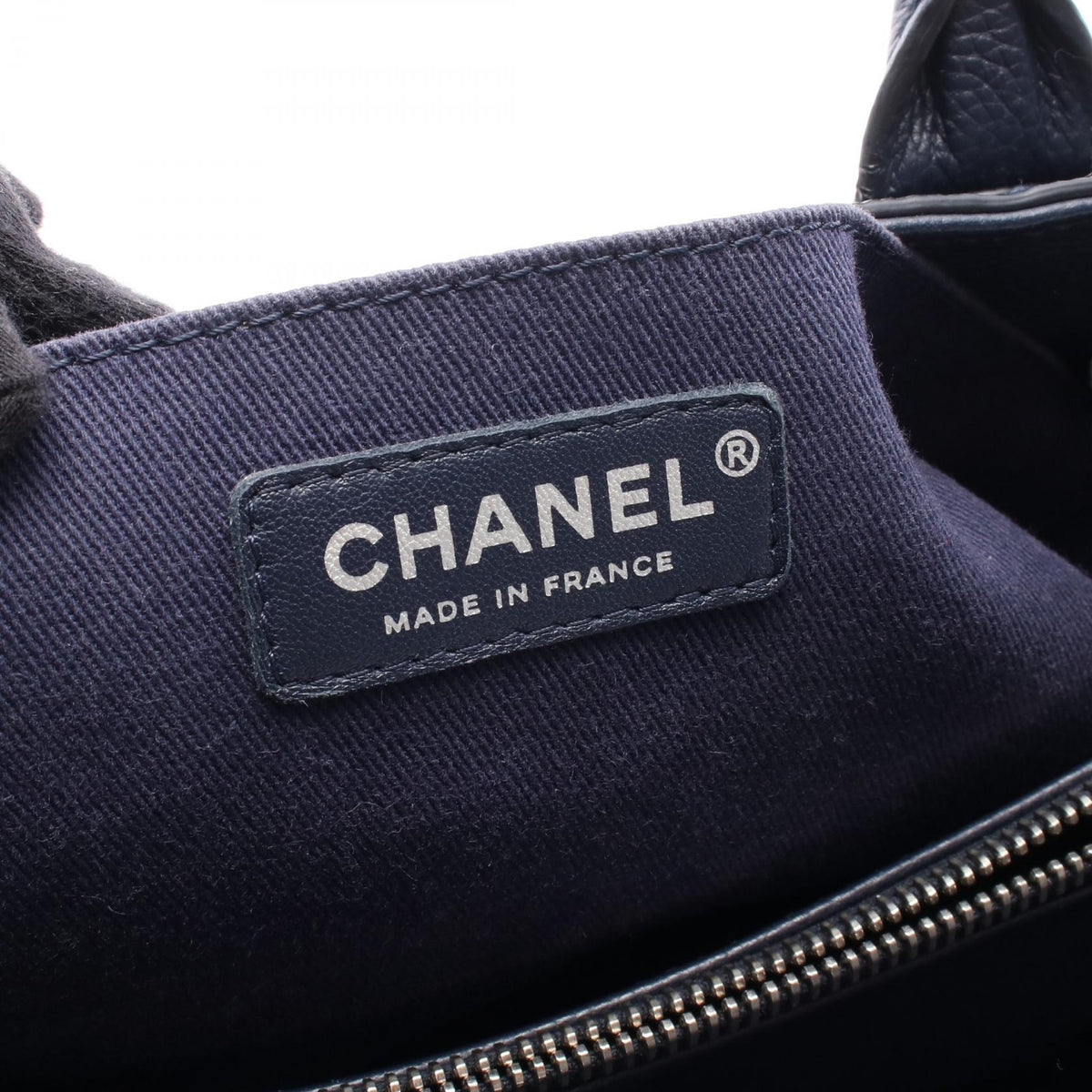 Chanel Coco Mark Calfskin Tote Bag
