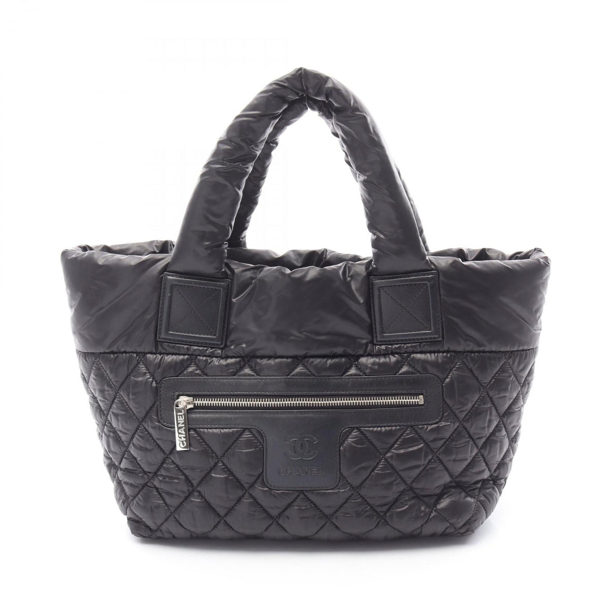 Chanel Coco Cocoon Nylon Leather Tote Bag