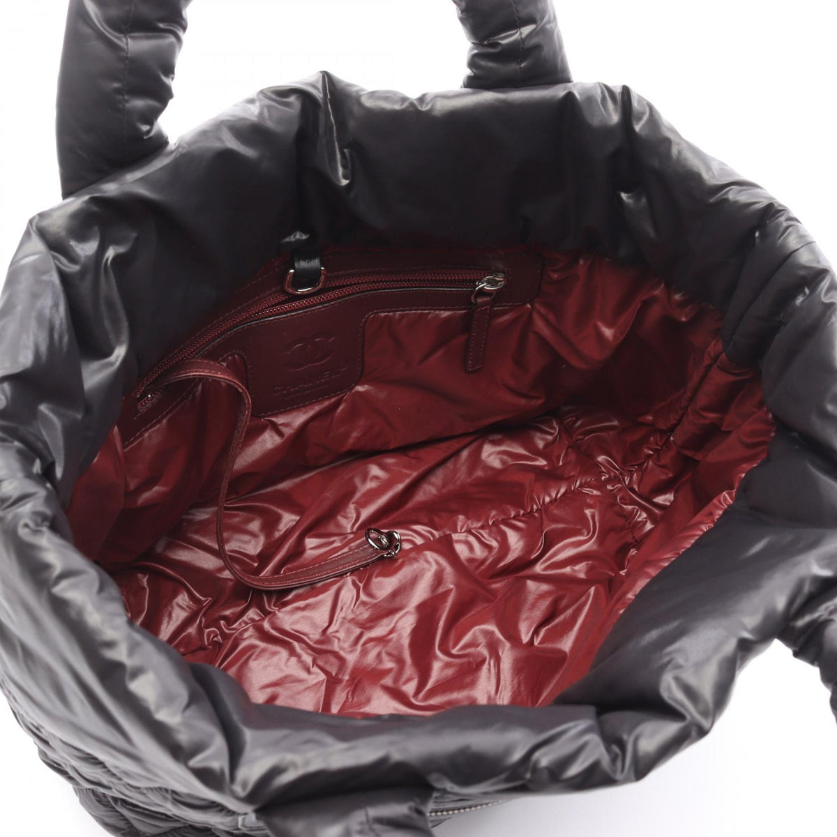 Chanel Coco Cocoon Nylon Leather Tote Bag