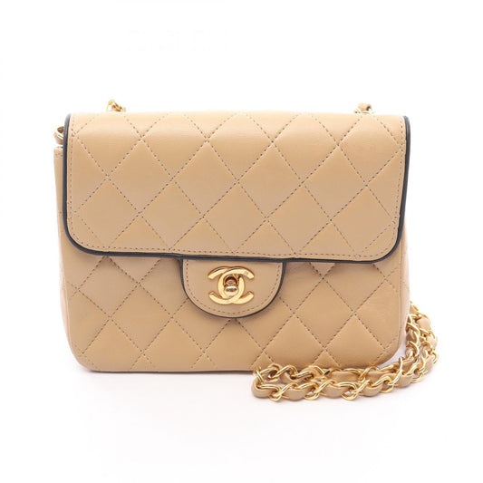 Chanel Mini Matelasse Lambskin Shoulder Bag