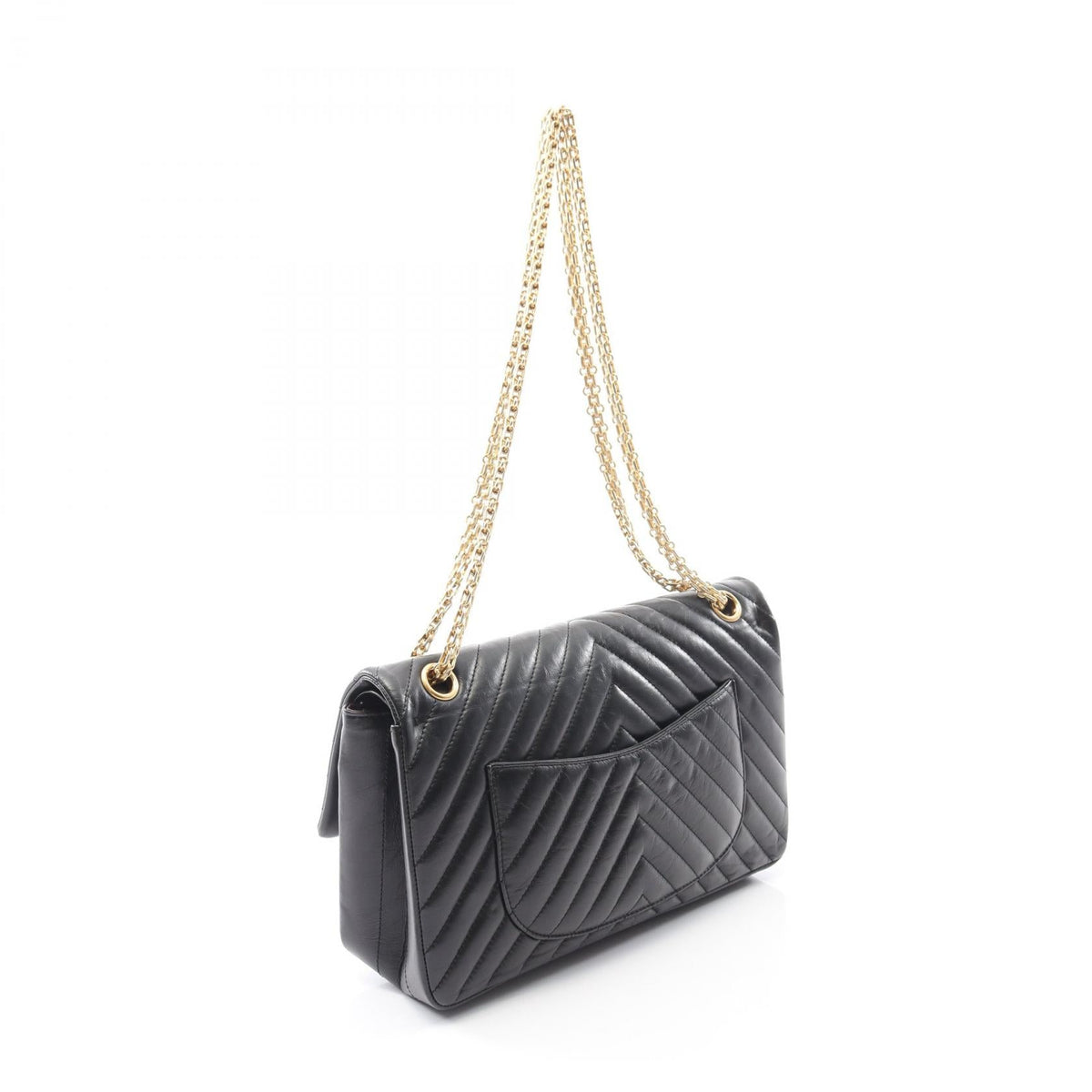 Chanel 2.55 Matelasse Leather Shoulder Bag