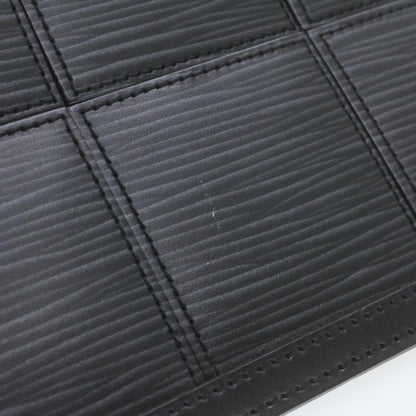 LOUIS VUITTON Epi Stretch Mojito Shoulder Bag Pouch Black M54612 LV Auth 21016