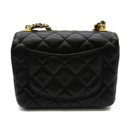 Chanel Mini Square Classic Single Flap Bag Leather Crossbody Bag AS3442 in Excellent condition