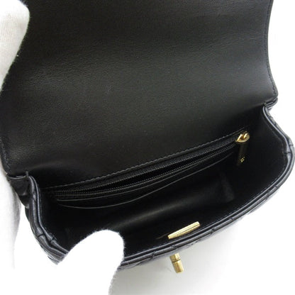 Chanel Mini Square Classic Single Flap Bag Leather Crossbody Bag AS3442 in Excellent condition