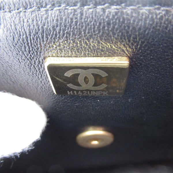 Chanel Mini Square Classic Single Flap Bag Leather Crossbody Bag AS3442 in Excellent condition