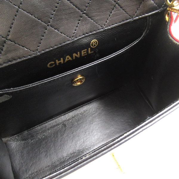 CC Bicolor Trapezoid Flap Bag - '10s