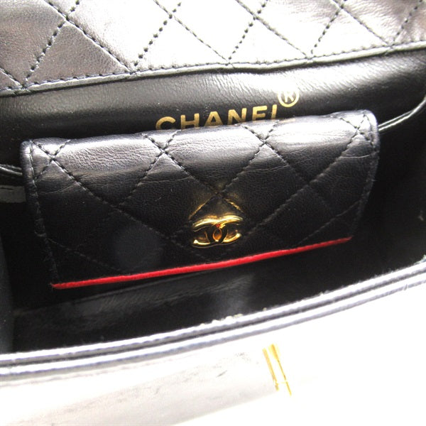 CC Bicolor Trapezoid Flap Bag - '10s
