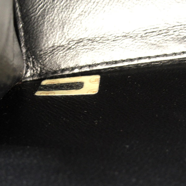 CC Bicolor Trapezoid Flap Bag - '10s