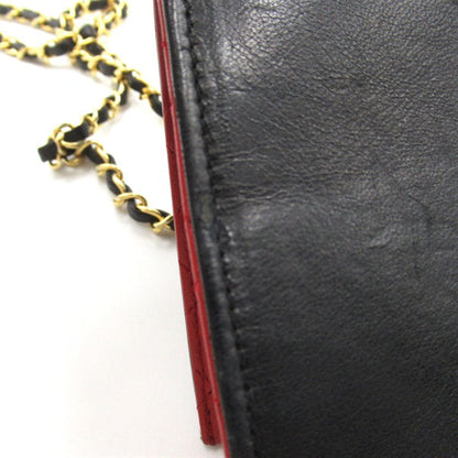 CC Bicolor Trapezoid Flap Bag - '10s