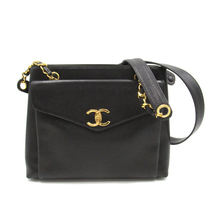 Chanel Chain Shoulder Bag Leather Shoulder Bag 3662372 in Good condition