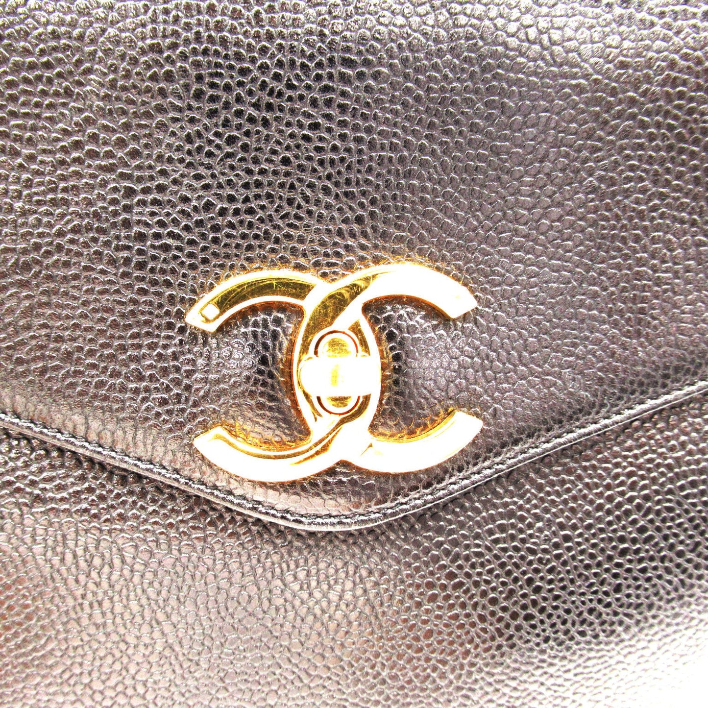 Chanel Chain Shoulder Bag Leather Shoulder Bag 3662372 in Good condition