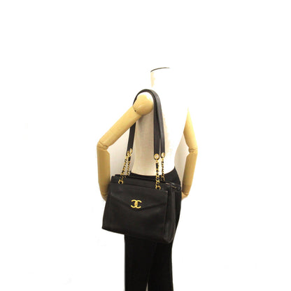 Chanel Chain Shoulder Bag Leather Shoulder Bag 3662372 in Good condition