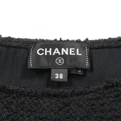 Chanel Wool Silk Dress Black P72686V62937