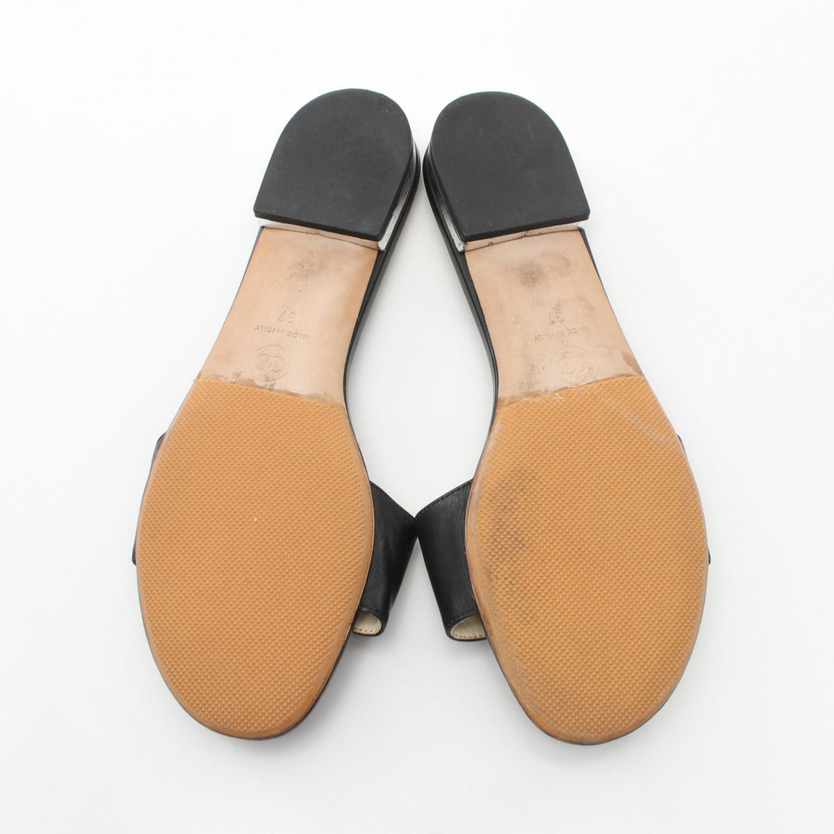 Chanel Camellia Leather Sandals G29154