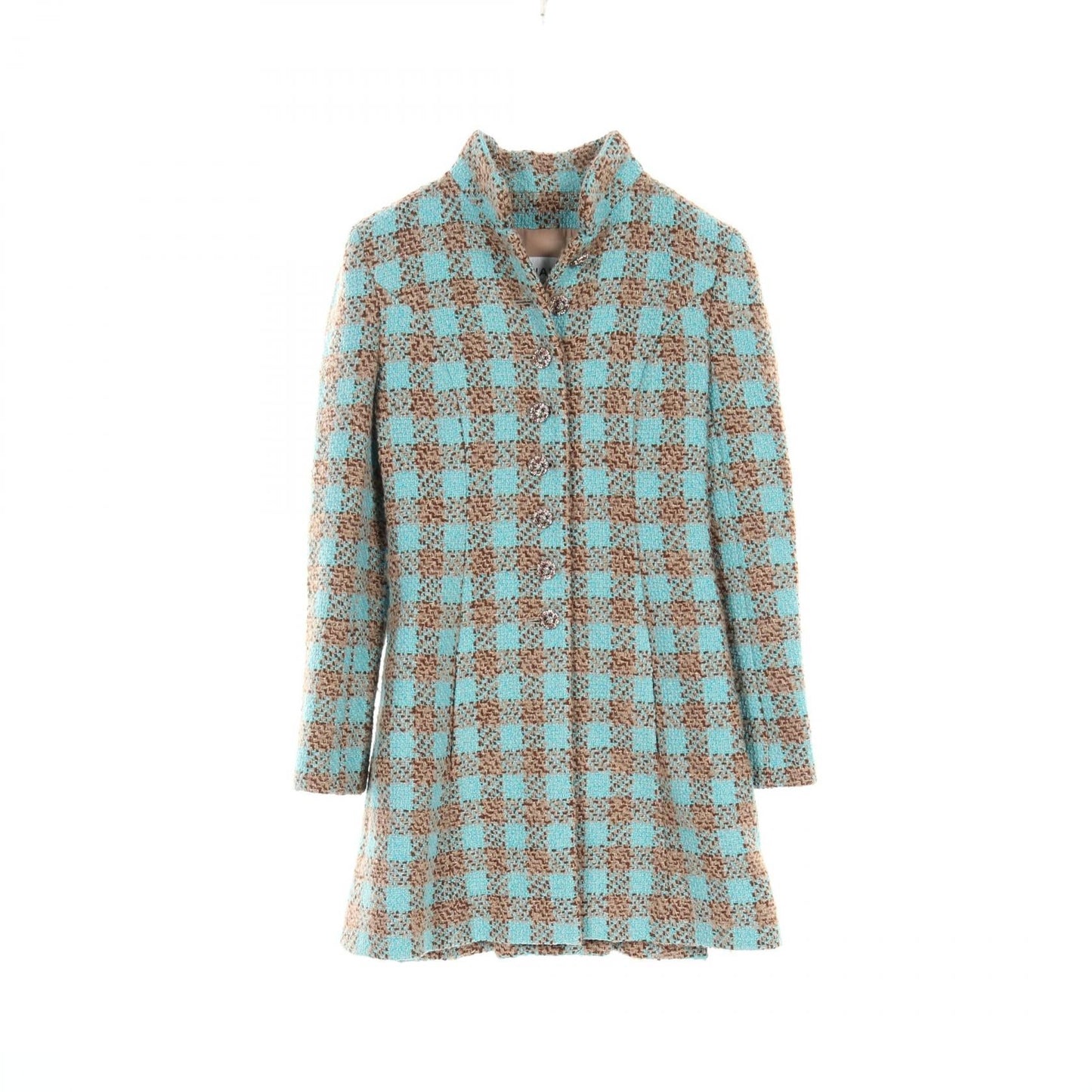 Chanel Coco Mark Bijou Button Wool Outerwear