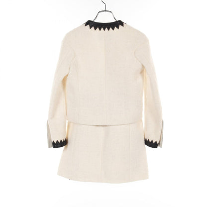 Chanel Pearl Button Wool Mohair Setup
