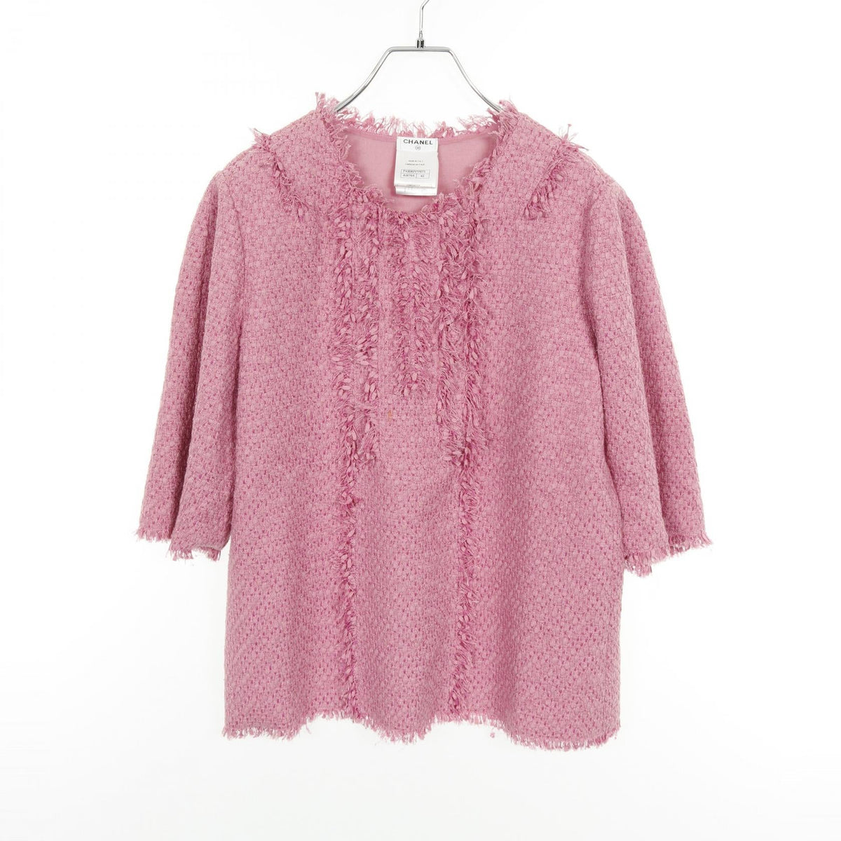 Chanel Tweed Cotton Nylon Blouse