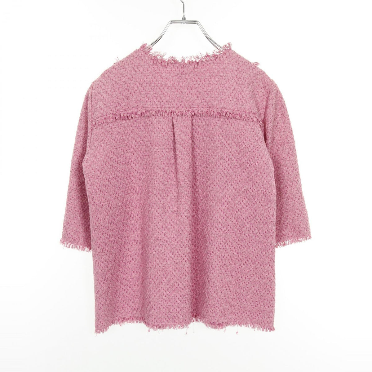 Chanel Tweed Cotton Nylon Blouse