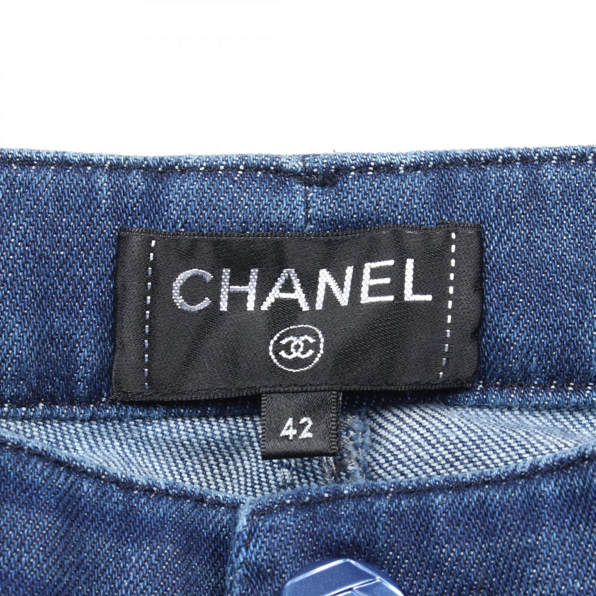 Chanel Denim Cotton Pants