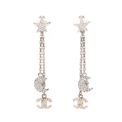 Chanel Coco Mark Star Moon Earrings