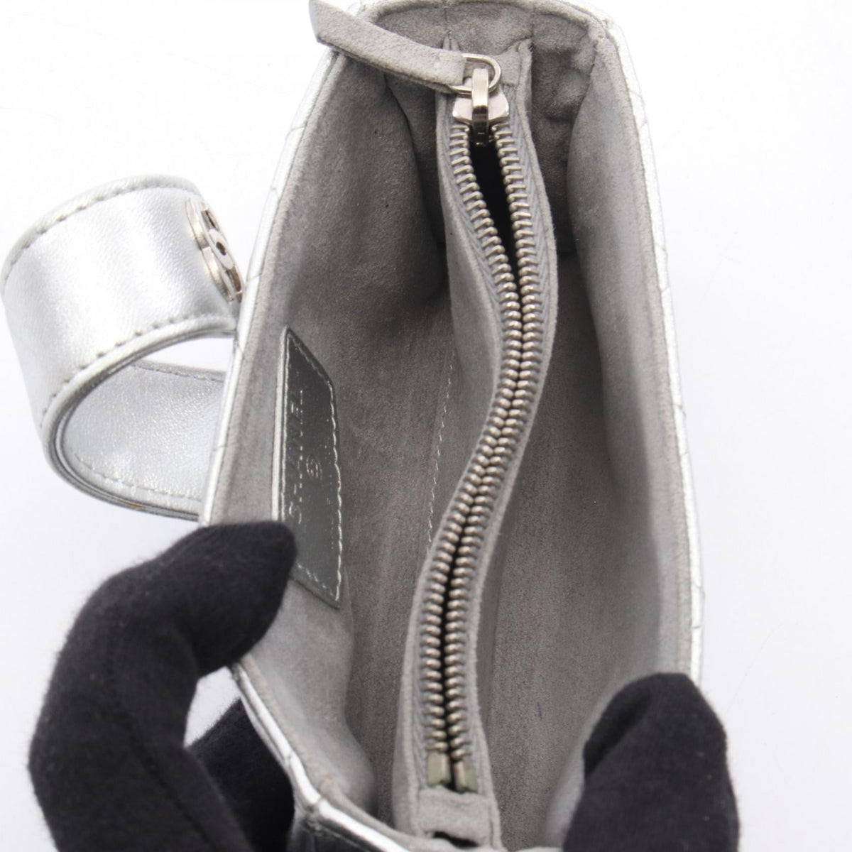 Chanel Matelasse Calfskin Pouch