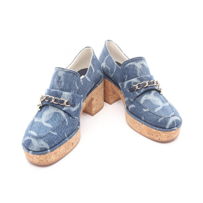 Chanel Coco Mark Denim Loafer