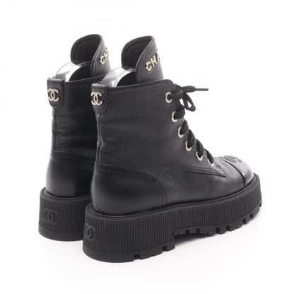 Chanel Coco Mark Leather Boots