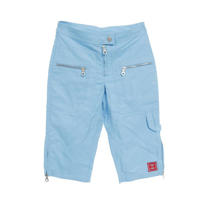 Chanel Sports Line Coco Mark Cotton Nylon Pants