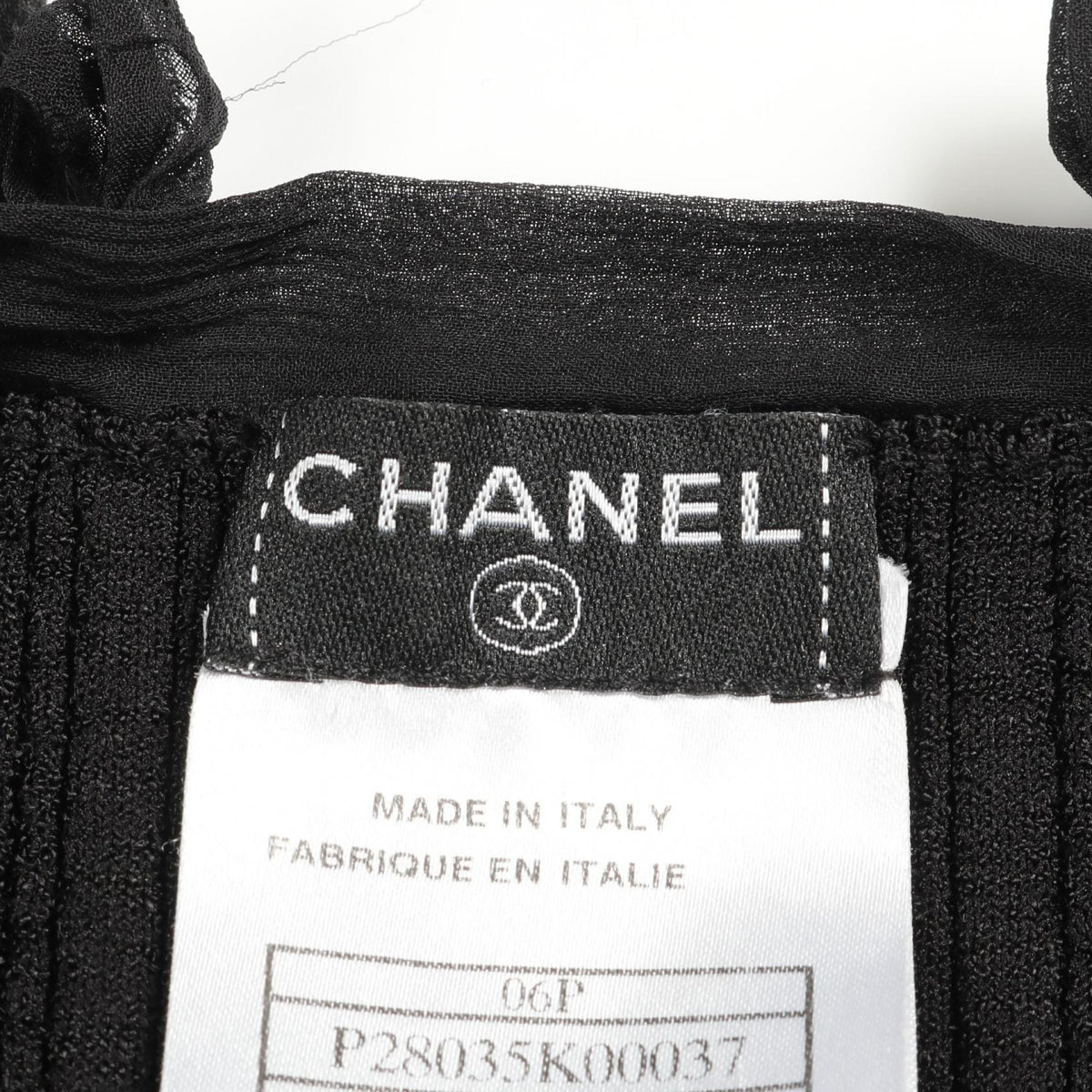 Chanel Ribbon Cardigan Rayon Cardigan