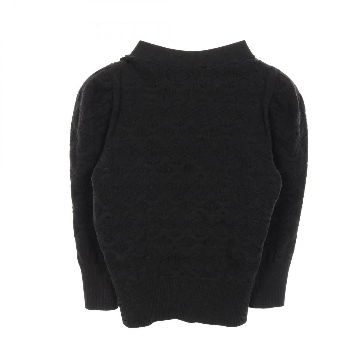 Chanel Coco Mark Button Cotton Cardigan