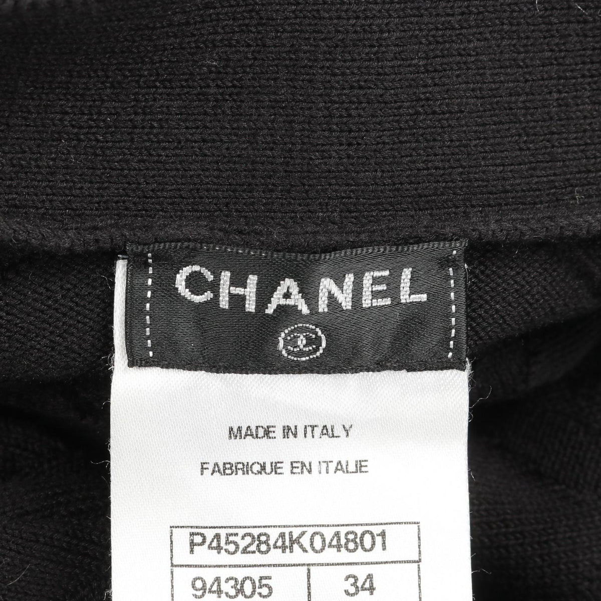 Chanel Coco Mark Button Cotton Cardigan