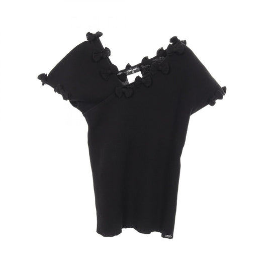 Chanel Ribbon Motif Cotton Rayon Top