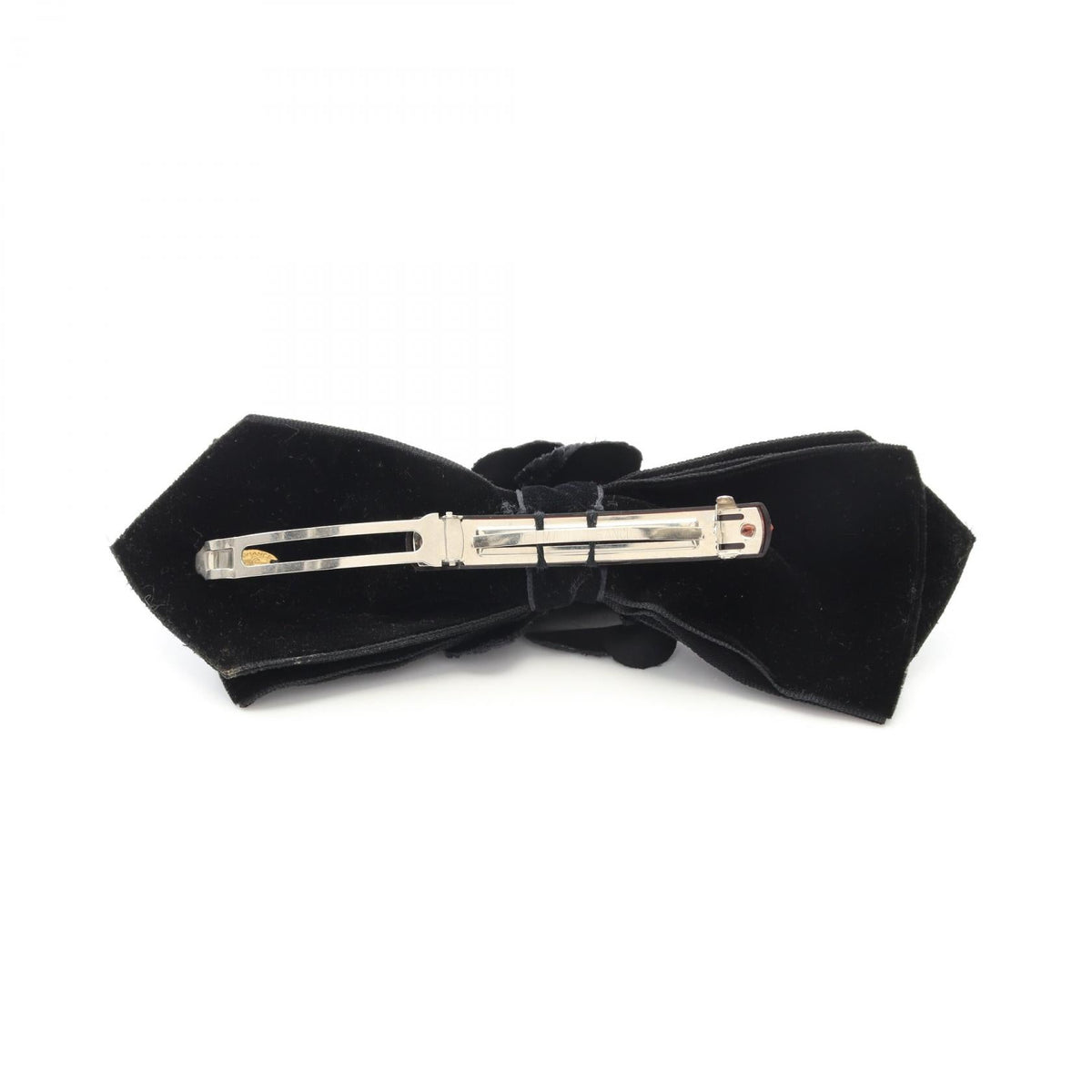 Chanel Camelia Velour Barrette