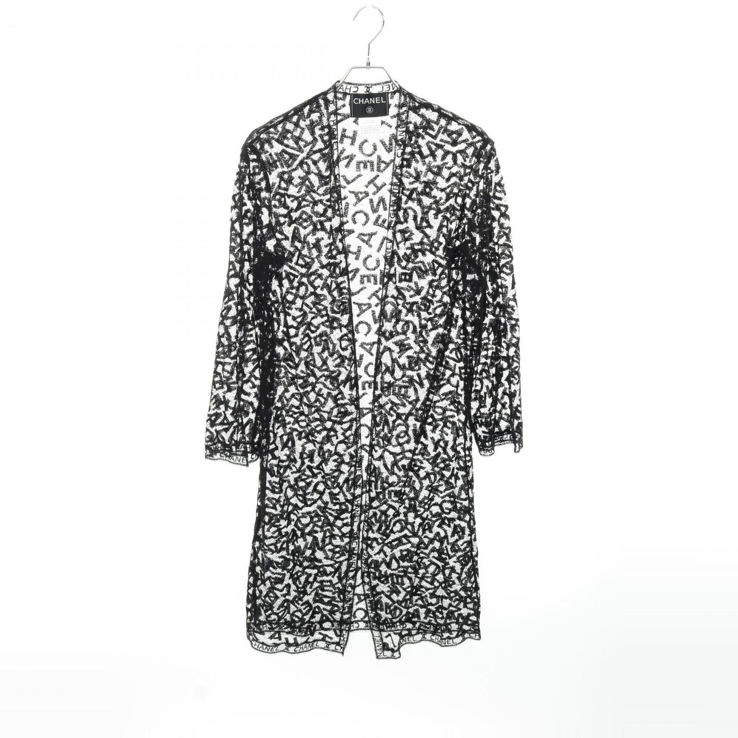 Chanel Coco Mark Cotton Cardigan Top