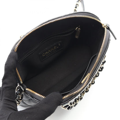 Chanel Matelasse Shiny Lambskin Shoulder Bag
