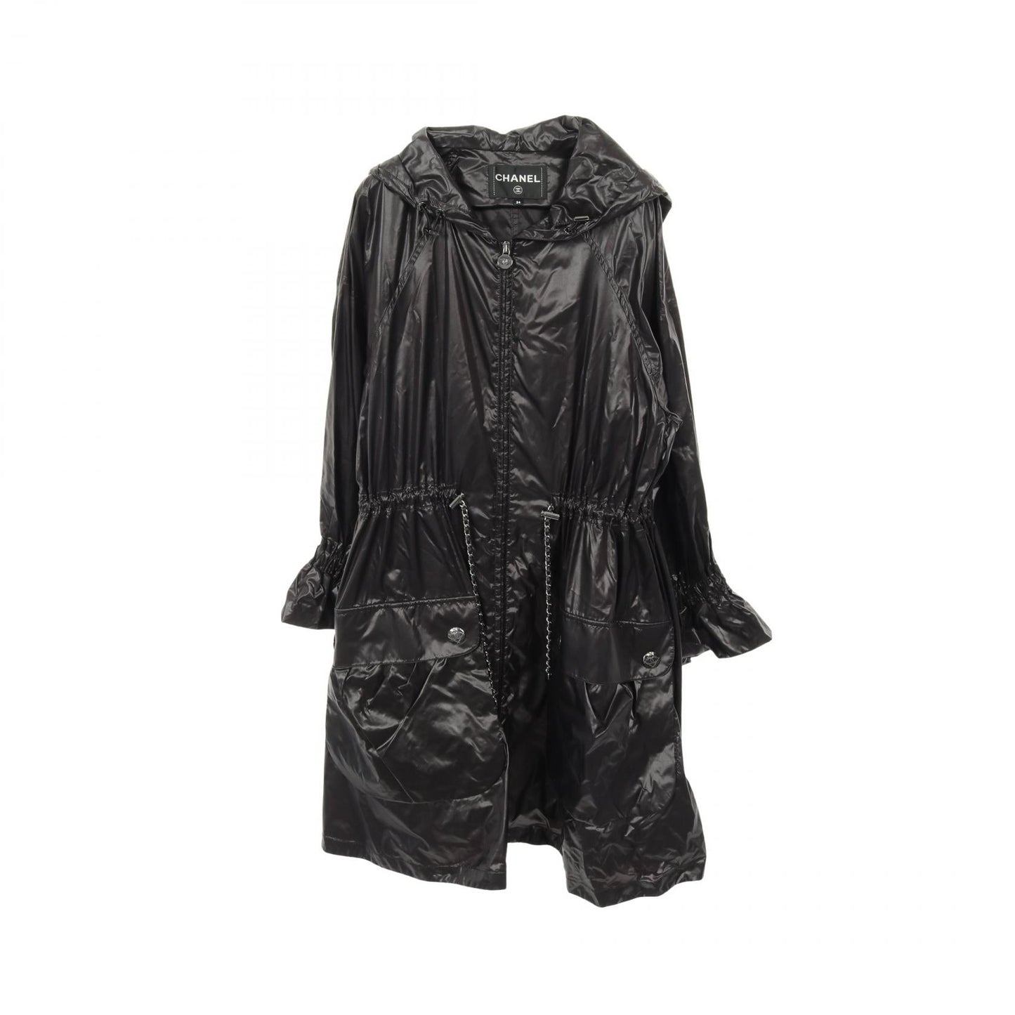 Chanel Coco Mark Button Nylon Outerwear