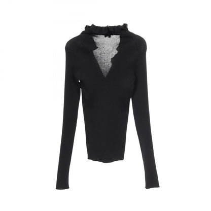 Chanel Frill Cashmere Polyester Knitwear