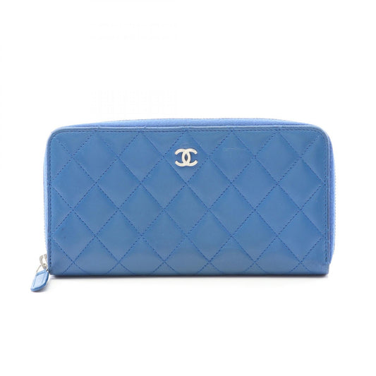 Chanel Matelasse Lambskin Long Wallet