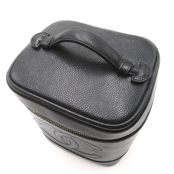 CC Caviar Vertical Vanity Case