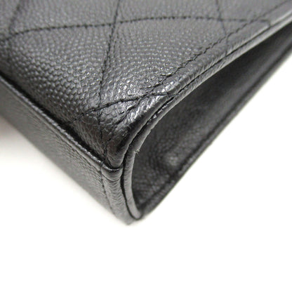 Chanel Matelasse Phone Holder Leather Shoulder Bag in Good condition